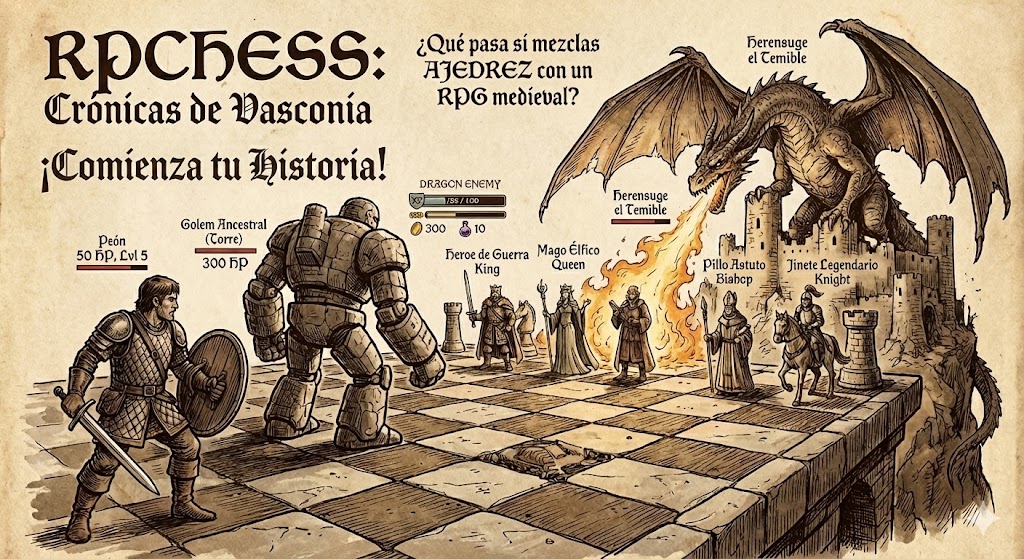 RPCHESS: Crónicas de Vasconia